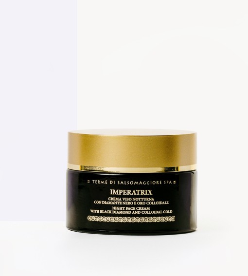 Imperatrix Crema Viso Notte anti-age per pelli mature con Oro Colloidale e Diamante nero | Thermae Il Tempio della Salute