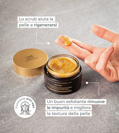 Thermae Il Tempio della Salute Black Diamond Anti-aging Face Scrub