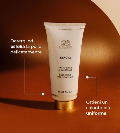 Thermae Il Tempio della Salute Bagno scrub corpo detergente esfoliante